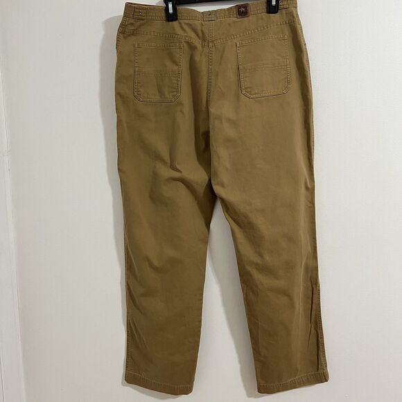 Lauren Ralph Lauren Pants Womens 16 Straight Leg Utility Pockets Casual Workwear - Picture 2 of 7